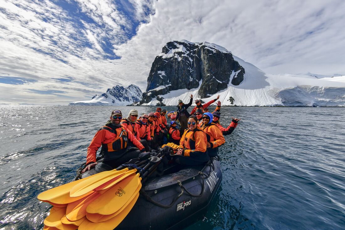 Crossing the Antarctic Circle (Ocean Victory) image