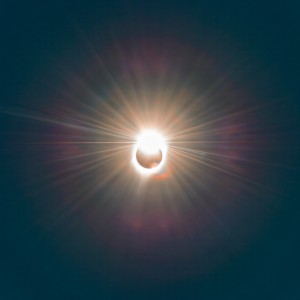 Iceland to Greenland: Total Solar Eclipse (Ultramarine)